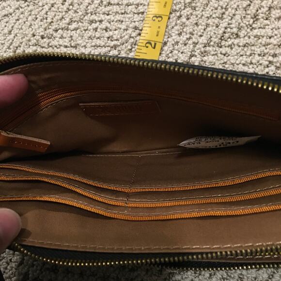 NWT - Black Leather HOBO Wristlet - Picture 7 of 8